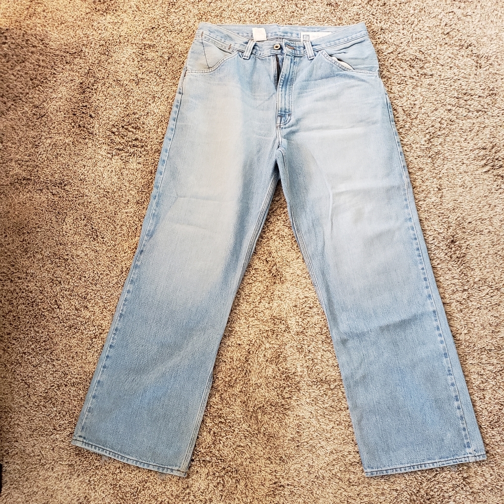 Gap worker jean lightwash